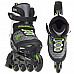 Набор детских роликов Rollerblade Comet Cube Green - фото 1 Набор детских роликов Rollerblade Comet Cube Green - фото 1