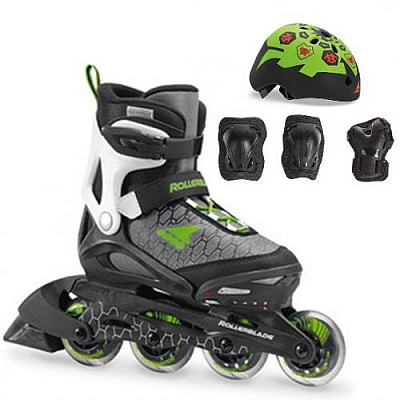 Набор детских роликов Rollerblade Comet Cube Green Набор детских роликов Rollerblade Comet Cube Green