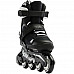 Детские универсальные ролики Rollerblade Microblade Black White - фото 1 Детские универсальные ролики Rollerblade Microblade Black White - фото 1