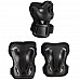 Комплект детских фрискейт роликов Rollerblade Fury Combo Black Red - фото 1