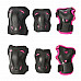 Комплект роликов с защитой Rollerblade Fury Combo White Pink - фото 1