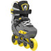Детские ролики Rollerblade Apex Charcoal Yellow - фото 1
