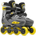 Детские ролики Rollerblade Apex Charcoal Yellow - фото 4