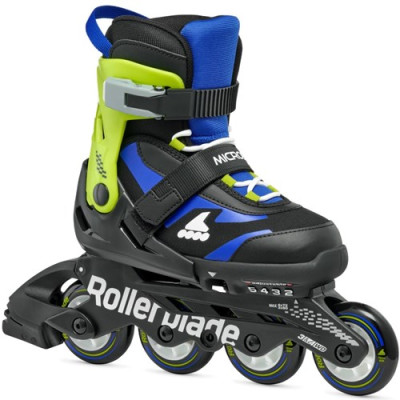 Ролики дитячі Rollerblade Microblade Black Blue Ролики дитячі Rollerblade Microblade Black Blue