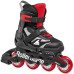 Ролики з набором захисту Rollerblade Combo Microblade Black/Red - фото 1 Ролики з набором захисту Rollerblade Combo Microblade Black/Red - фото 1