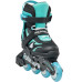 Ролики для детей Rollerblade Microblade Black Light Blue - фото 2