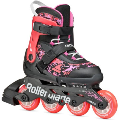 Ролики дитячі Rollerblade Microblade SL Black Coral Ролики дитячі Rollerblade Microblade SL Black Coral