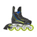 Хоккейные ролики Rollerblade Dynamo Black Lime Blue - фото 3