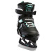 Коньки для девочки Rollerblade Bladerunner Micro XT Ice G black light teal - фото 1