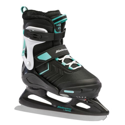 Коньки для девочки Rollerblade Bladerunner Micro XT Ice G black light teal
