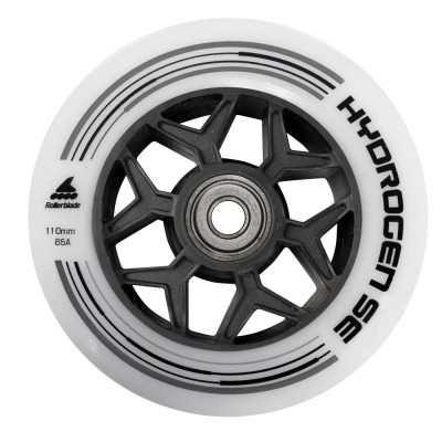 Комплект коліс с підшипниками Rollerblade Hydrogen SE + SG9 110mm 85A Комплект коліс с підшипниками Rollerblade Hydrogen SE + SG9 110mm 85A