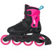 Ролики для девочки Rollerblade Microblade Free Black/Pink - фото 2