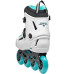 Женские фрискейт ролики Rollerblade Lightning W White Aqua - фото 3 Женские фрискейт ролики Rollerblade Lightning W White Aqua - фото 3