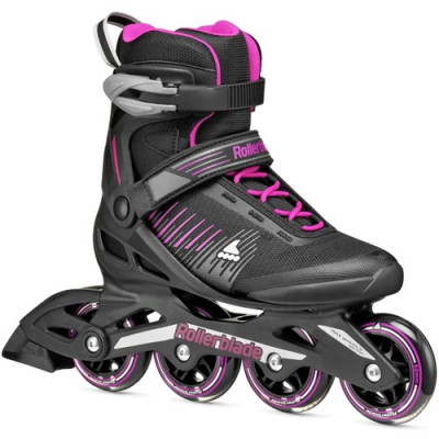 Женские ролики Rollerblade Zetrablade W Black Cyclamen Pink