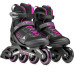 Женские ролики Rollerblade Zetrablade W Black Cyclamen Pink - фото 3
